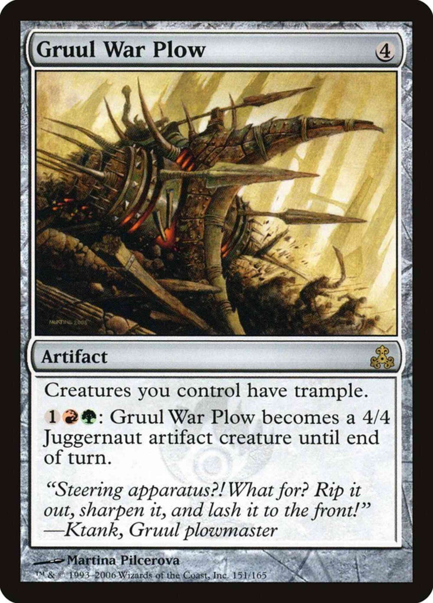 Gruul War Plow [151] [Guildpact] [Non-Foil]