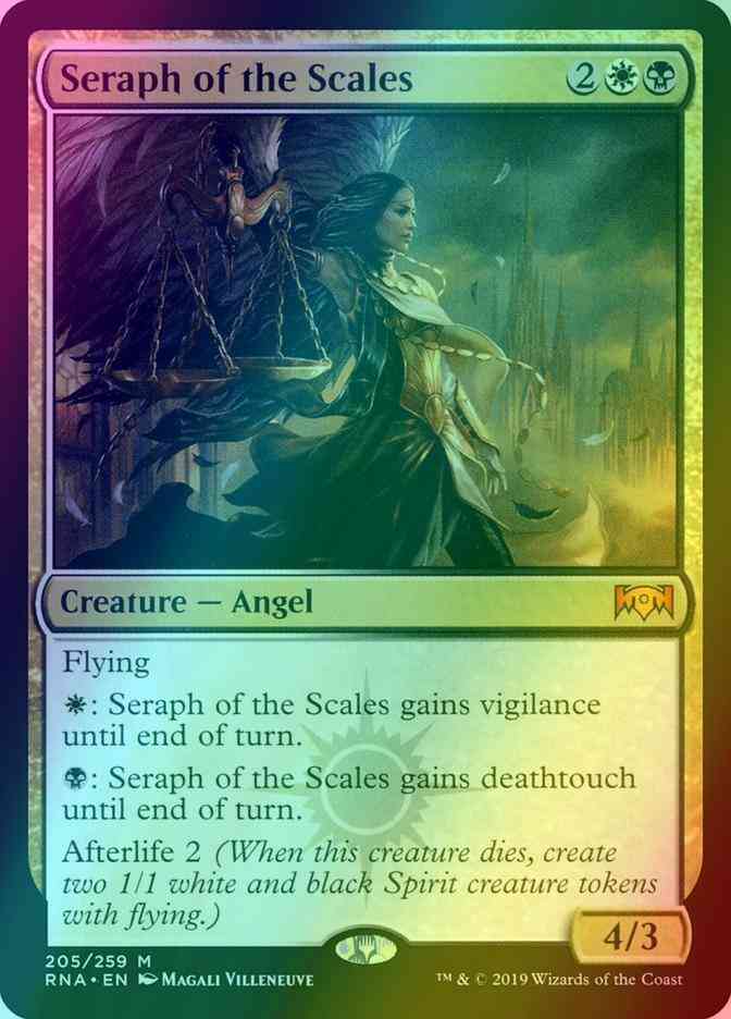 Seraph of the Scales [205] [Ravnica Allegiance] [Foil]
