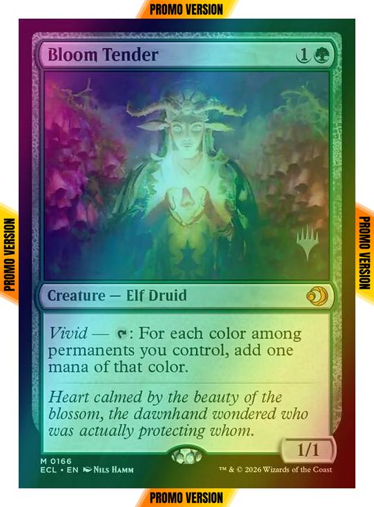 Bloom Tender [166p] [Promo Pack] [Lorwyn Eclipsed: Promos] [Foil]