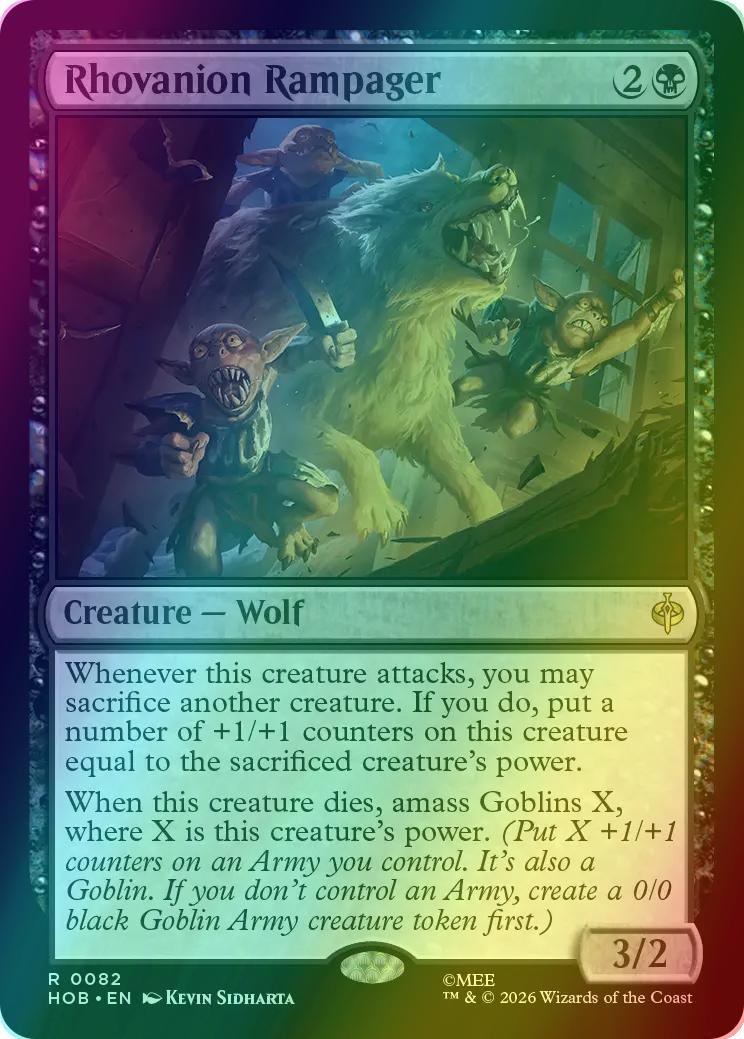 Rhovanion Rampager [82] [The Hobbit] [Foil]