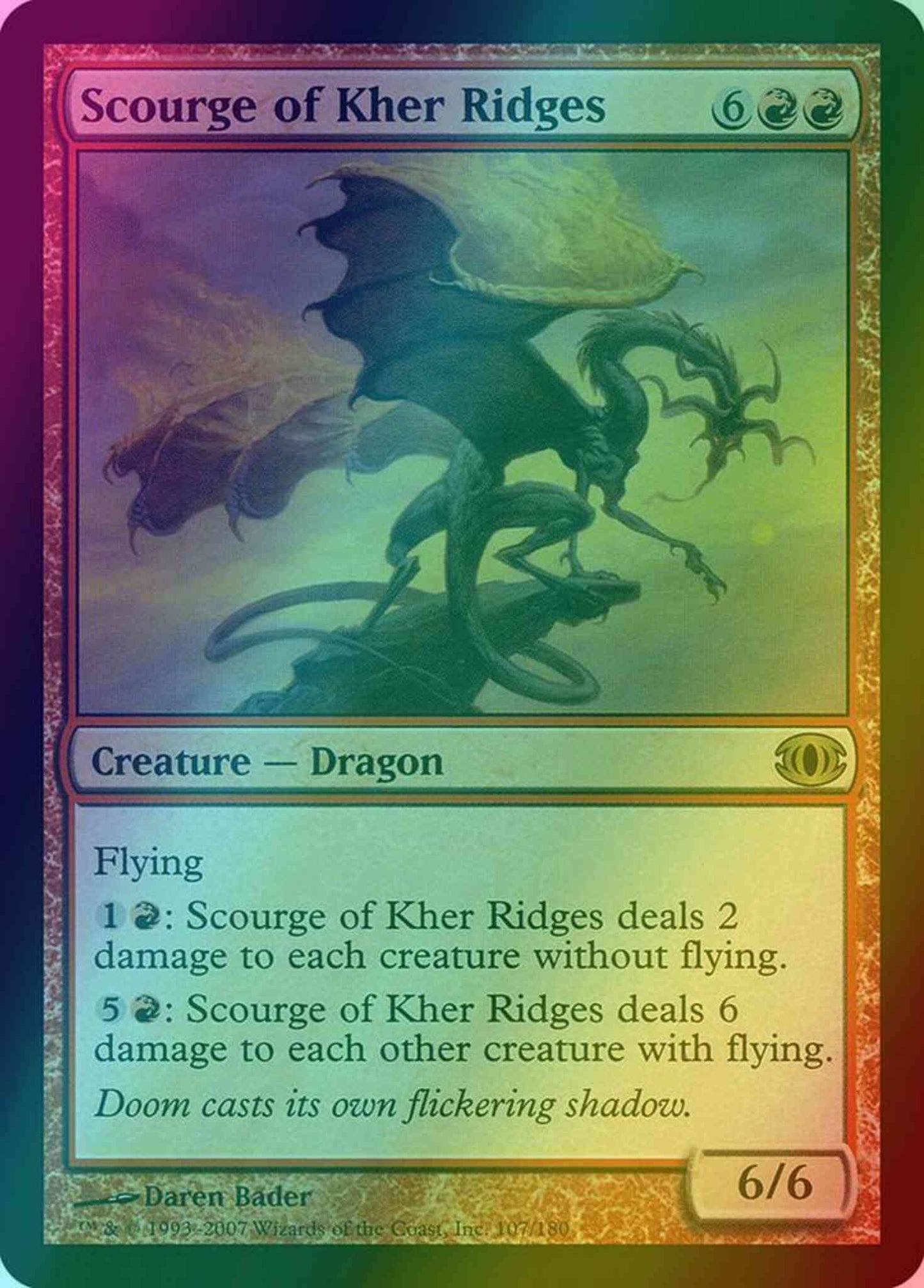 Scourge of Kher Ridges [107] [Future Sight] [Foil]