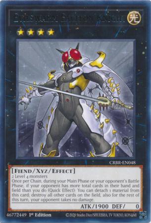 Evilswarm Exciton Knight - CRBR-EN048 - Rare - 1st Edition