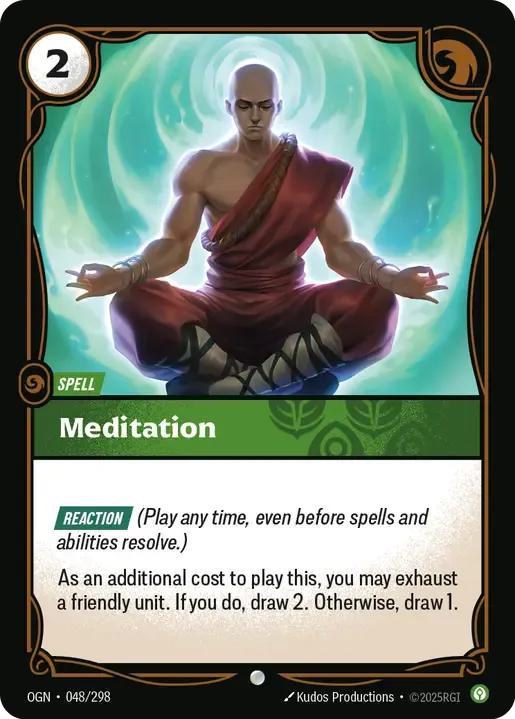 Meditation - 048/298 [Origins] [Non-Foil]