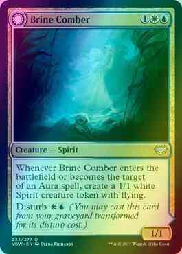 Brine Comber // Brinebound Gift [233] [Innistrad: Crimson Vow] [Foil]