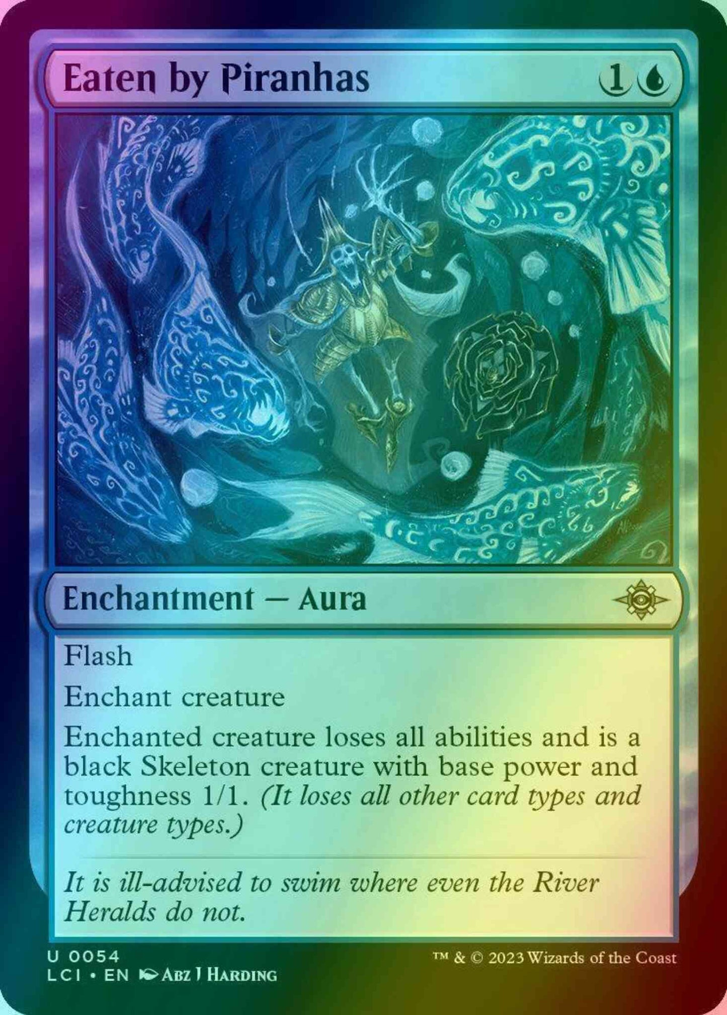 Eaten by Piranhas [54] [The Lost Caverns of Ixalan] [Foil]