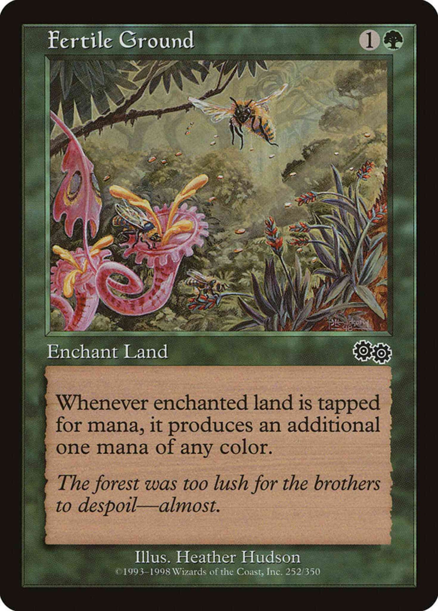 Fertile Ground [252] [Urza's Saga] [Non-Foil]