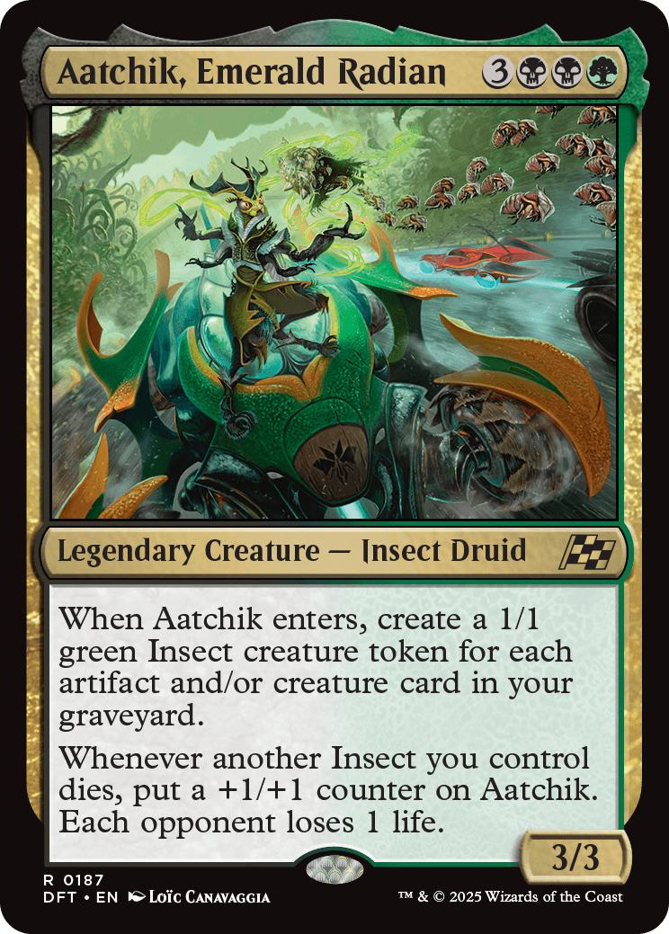 Aatchik, Emerald Radian [187] [Aetherdrift] [Foil]