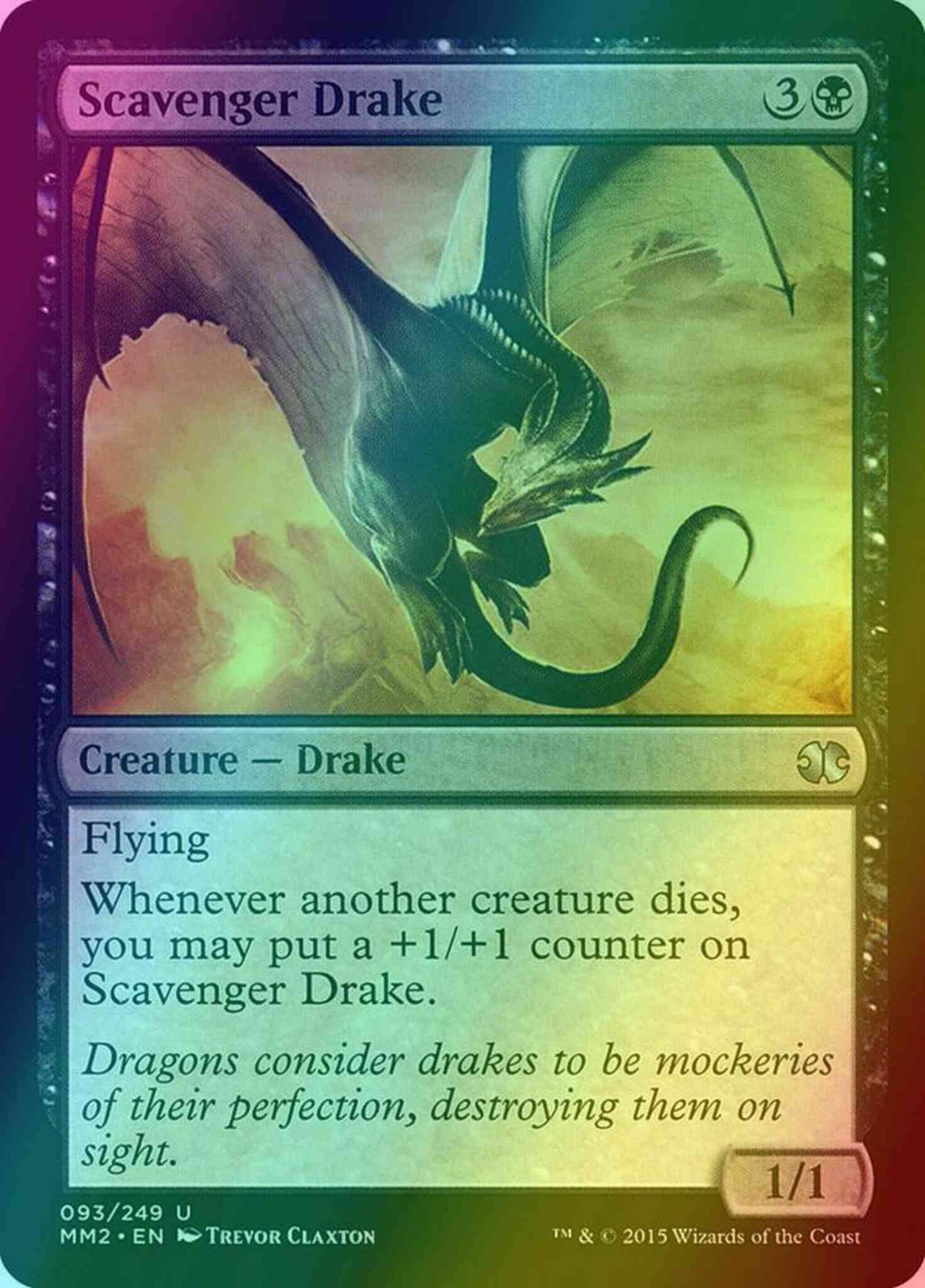 Scavenger Drake [93] [Modern Masters 2015] [Foil]