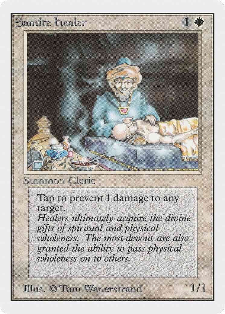 Samite Healer [38] [Unlimited] [Non-Foil]