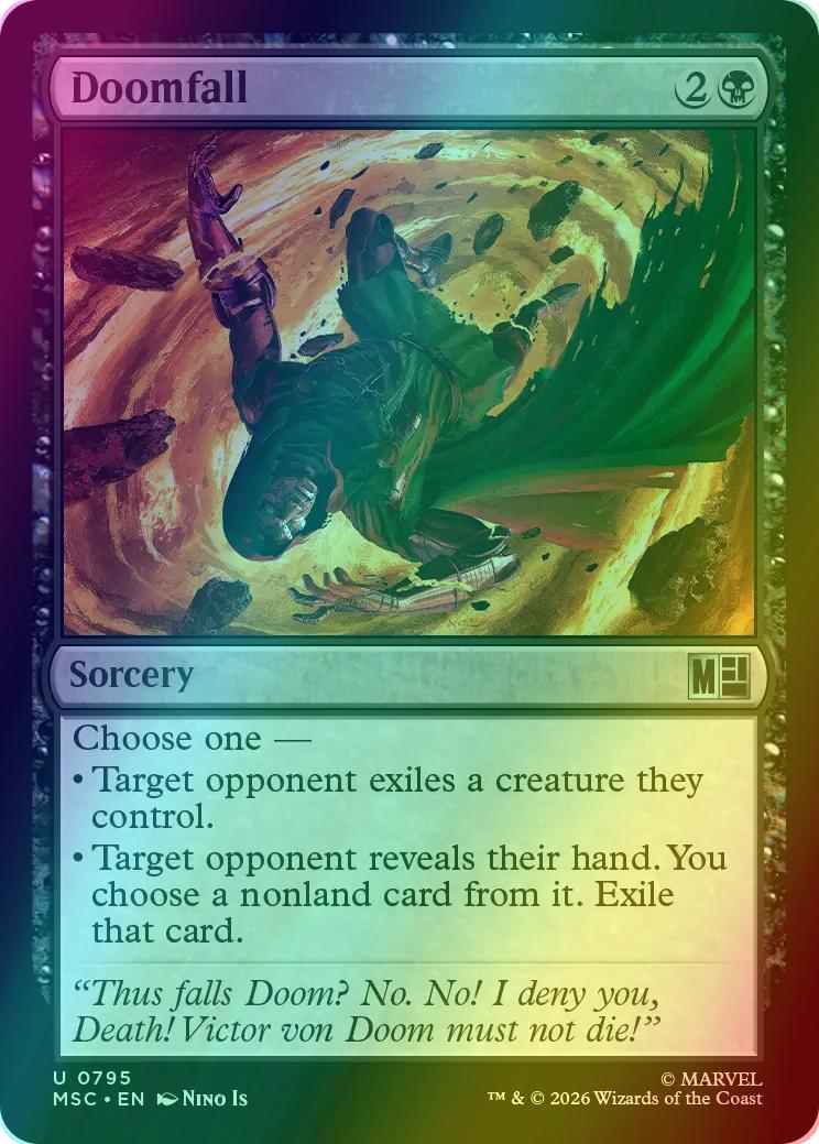 Doomfall [795] [Jumpstart] [Marvel Super Heroes: Commander] [Foil]