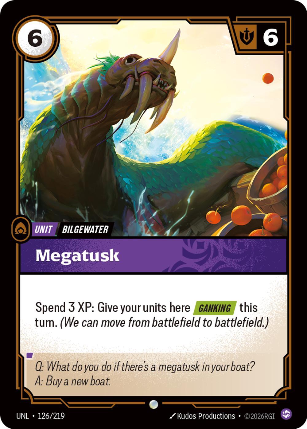 Megatusk - 126/219 [Unleashed] [Non-Foil]