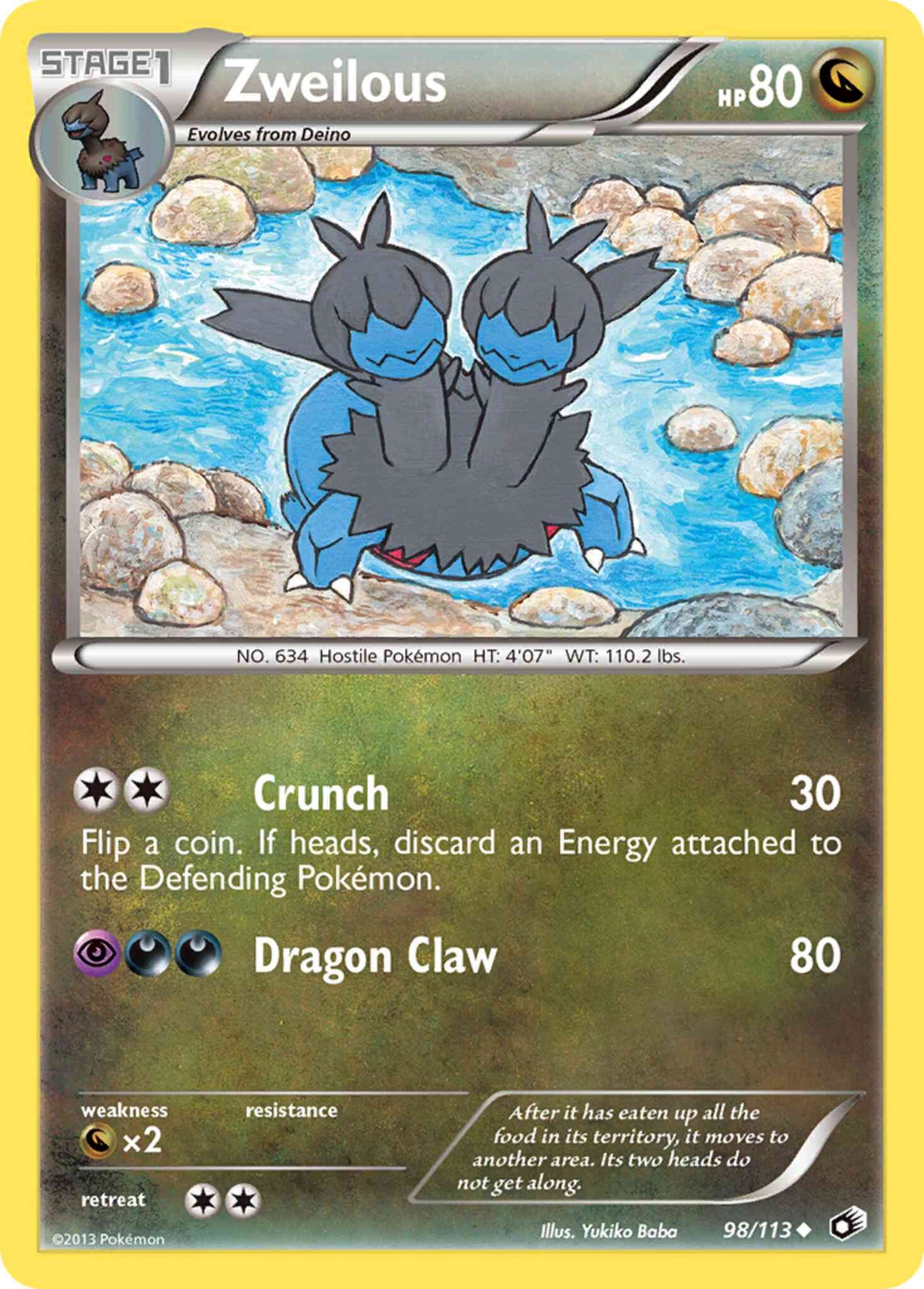 Zweilous - 98/113 - Uncommon [bw11-98] [Non-Holo]