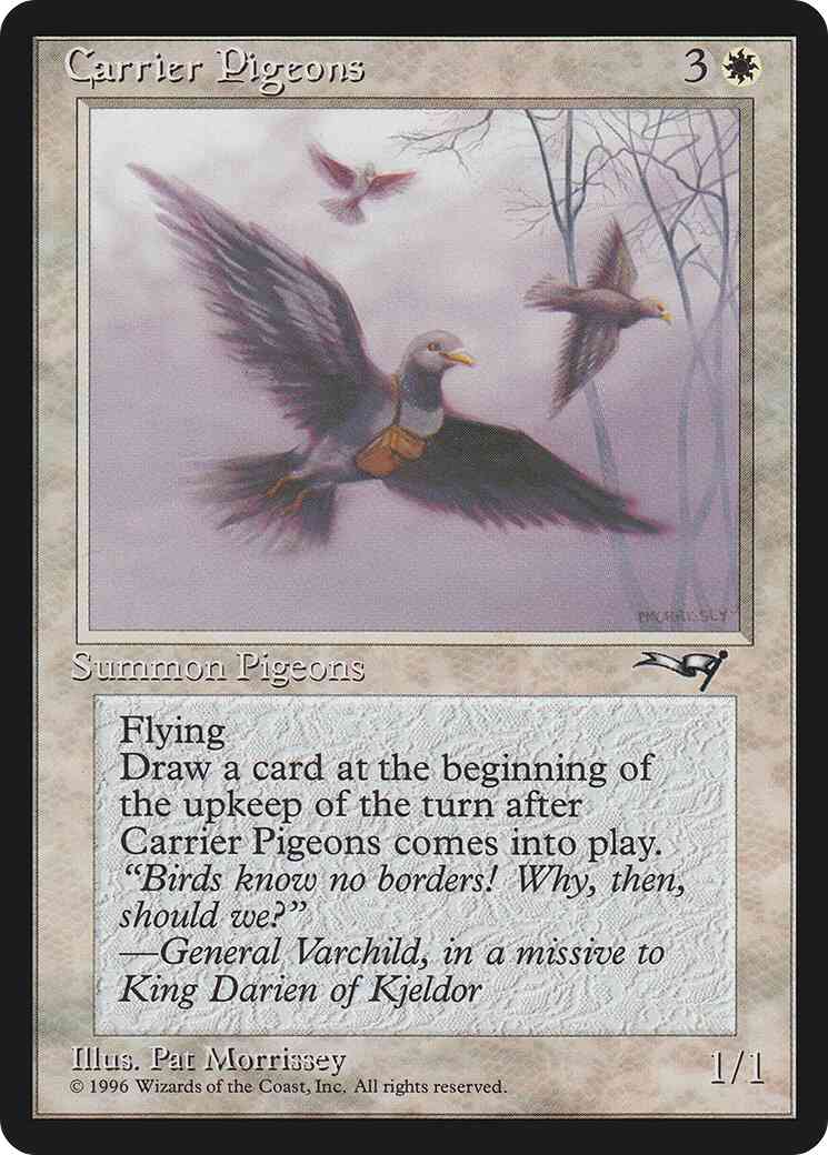 Carrier Pigeons [Sky] [1a] [Alliances] [Non-Foil]