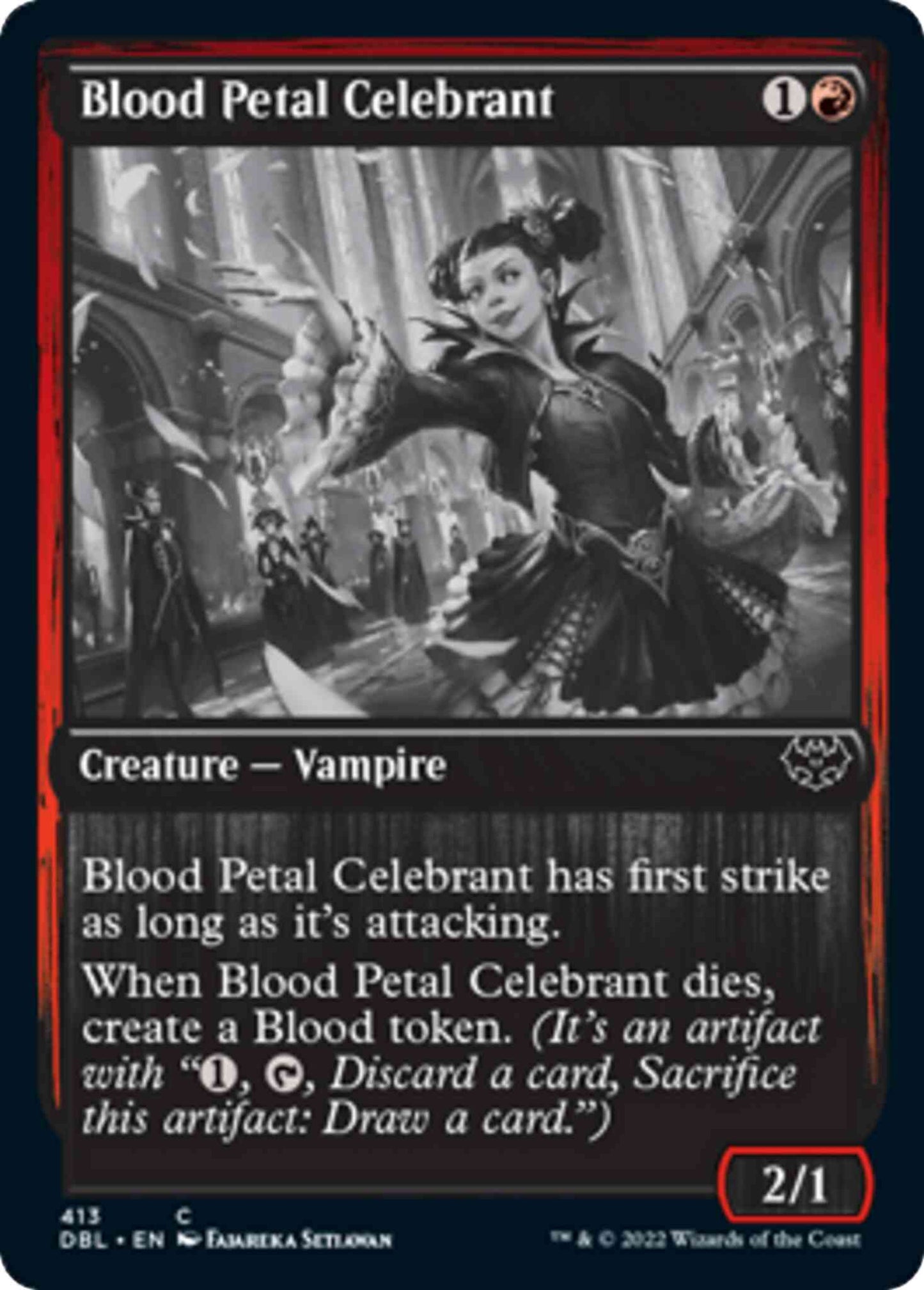 Blood Petal Celebrant [413] [Innistrad: Double Feature] [Non-Foil]