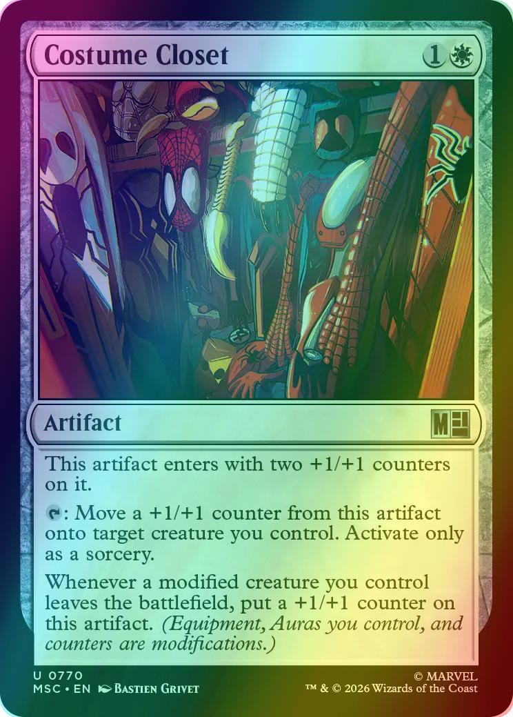 Costume Closet [770] [Jumpstart] [Marvel Super Heroes: Commander] [Foil]