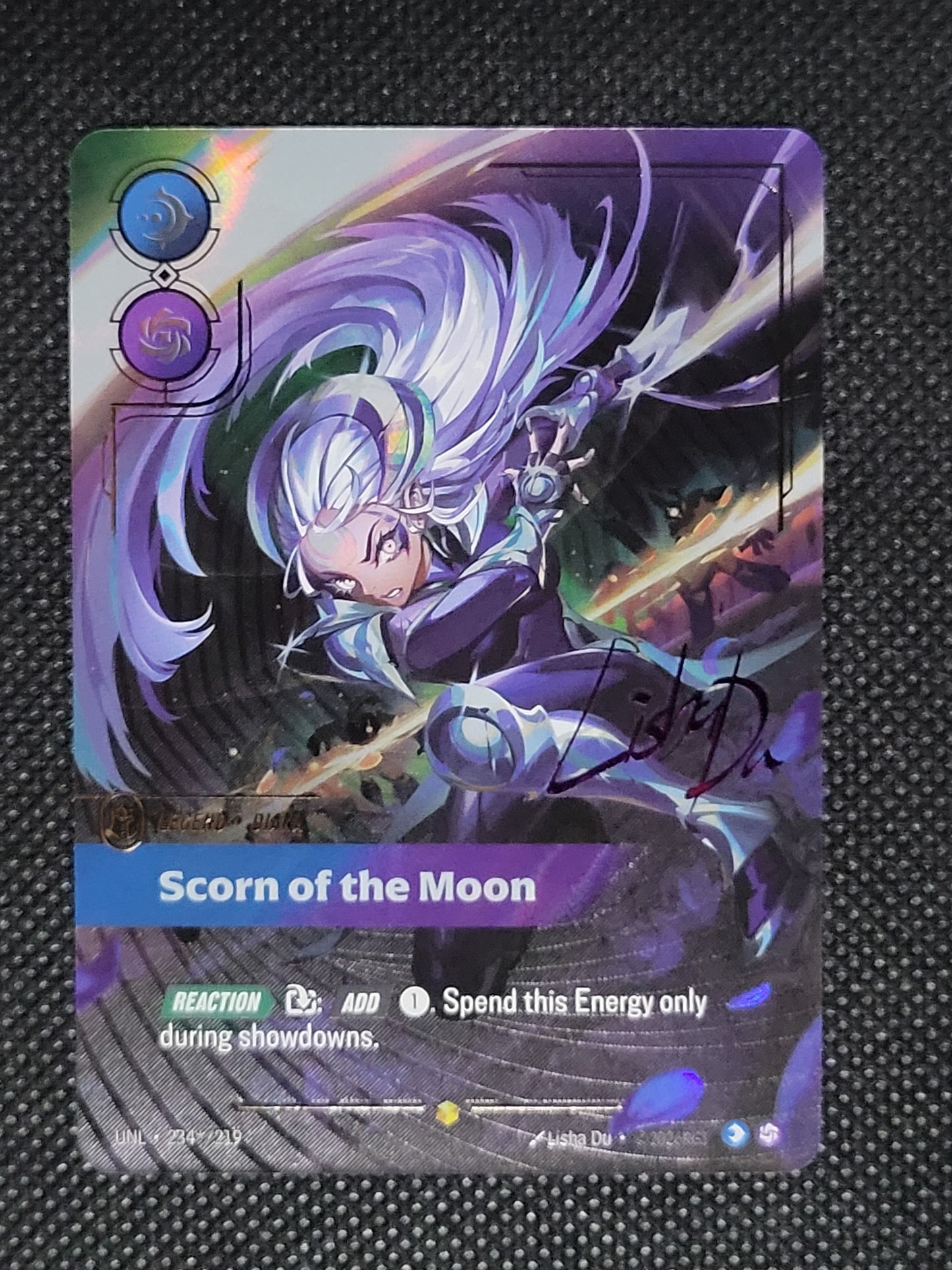 Scorn of the Moon (Diana) — Signature|Foil — ID 19229