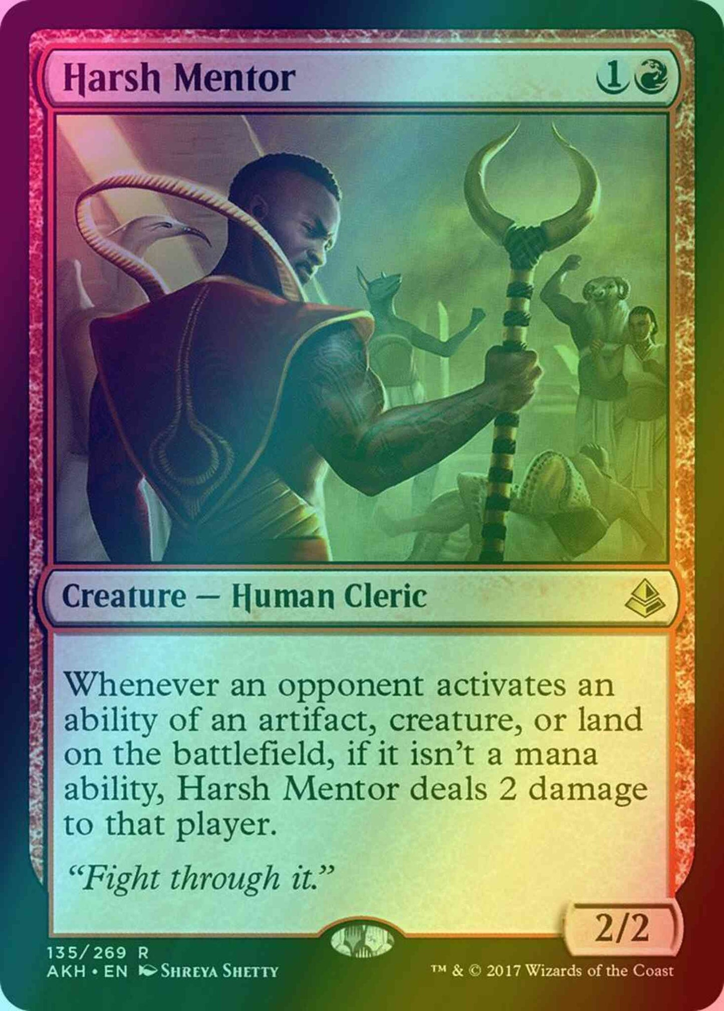 Harsh Mentor [135] [Amonkhet] [Foil]