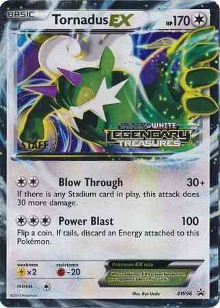 Tornadus EX - BW96 - Promo [Prerelease] [Staff] [BWP-BW96] [Ultra]