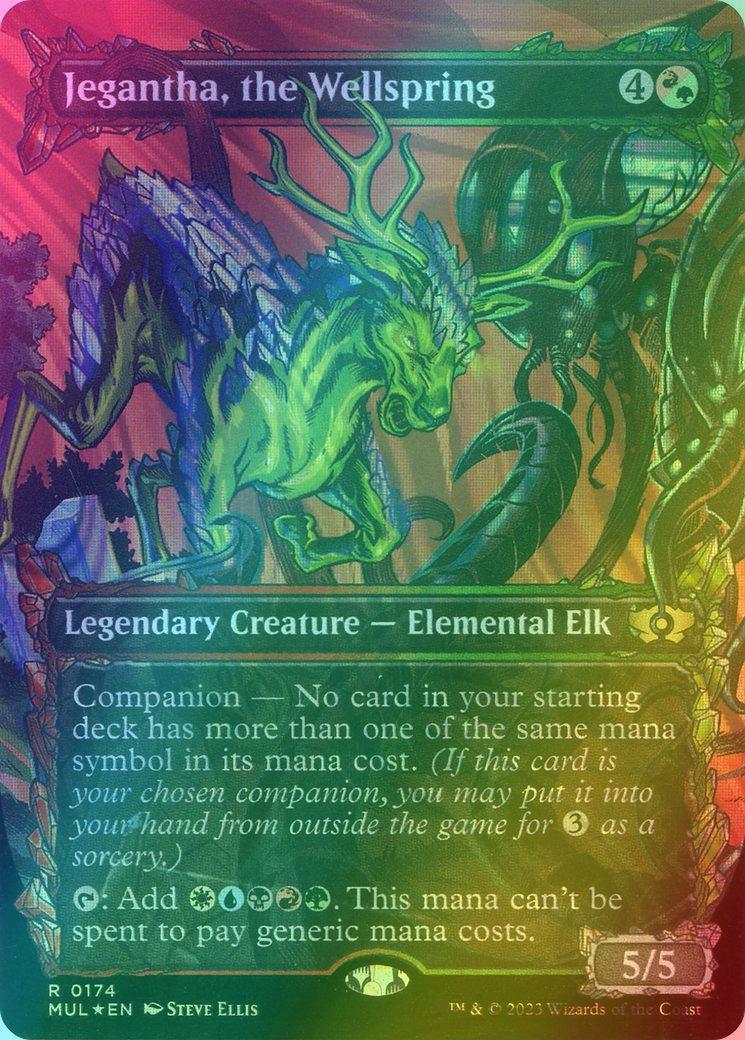 Jegantha, the Wellspring [174] [Planar Showcase] [Multiverse Legends] [Halo Foil]