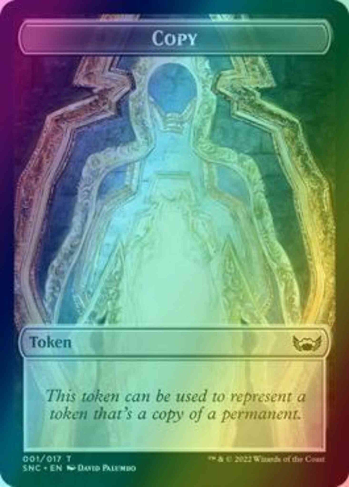 Copy Token (01) // Treasure Token (15) [Streets of New Capenna: Tokens] [Foil]