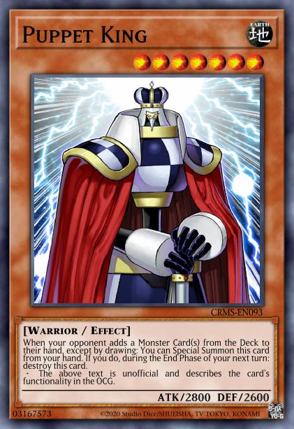 Puppet King - CRMS-EN093 - Secret Rare - Unlimited