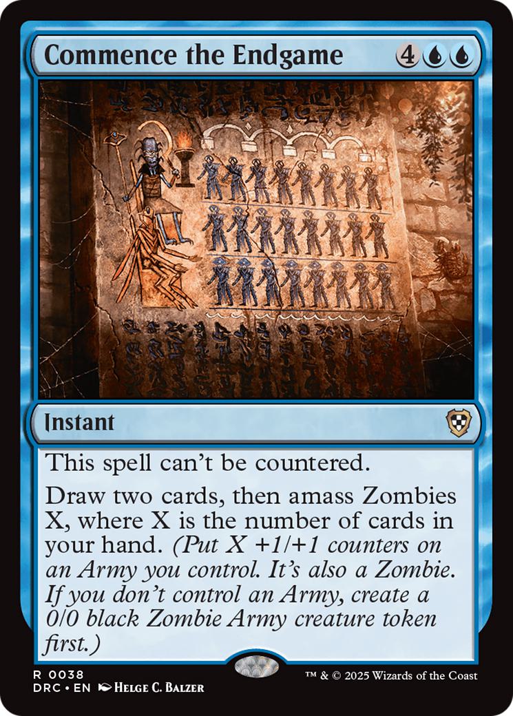 Commence the Endgame [38] [Aetherdrift: Commander] [Non-Foil]