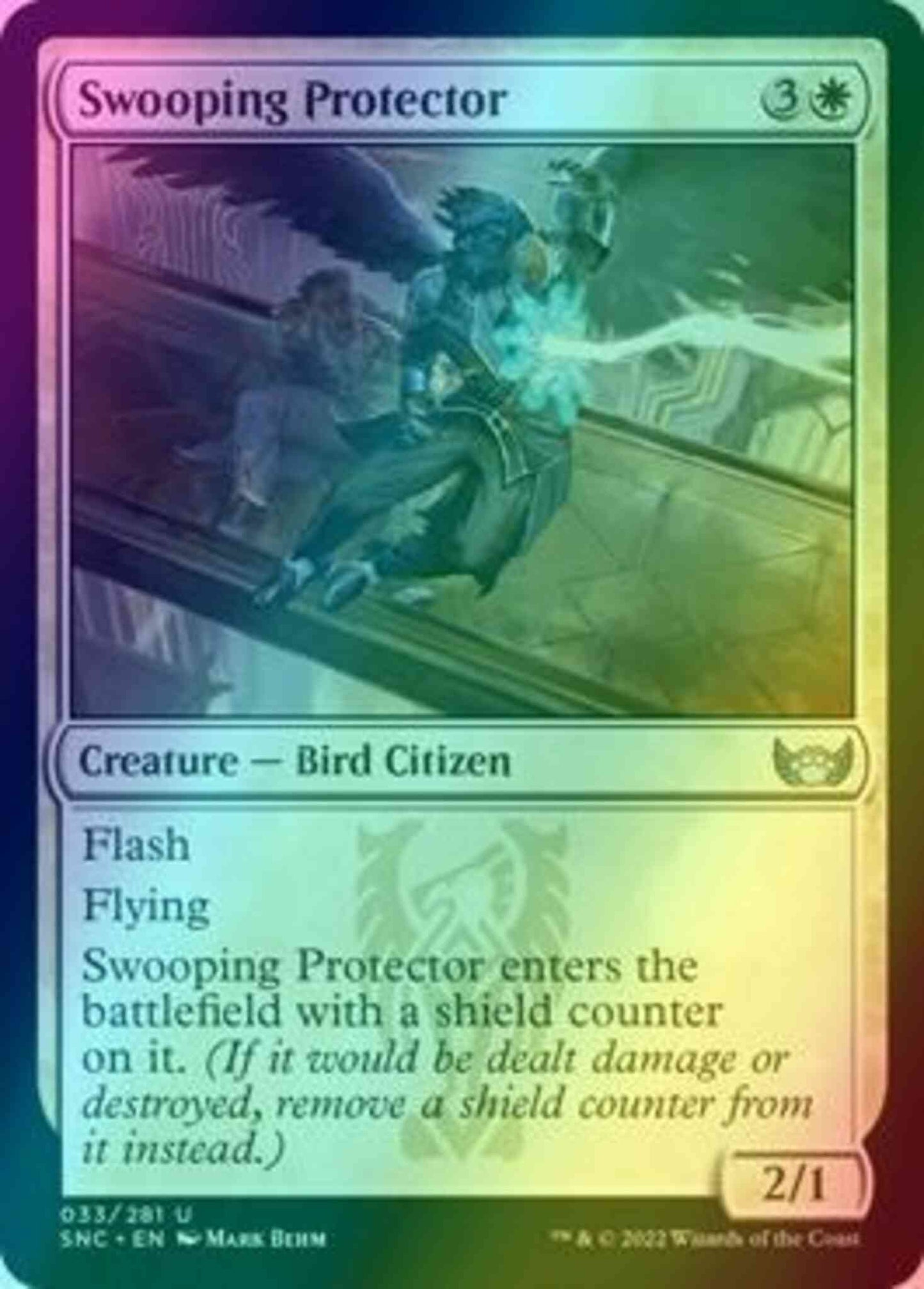 Swooping Protector [33] [Streets of New Capenna] [Foil]