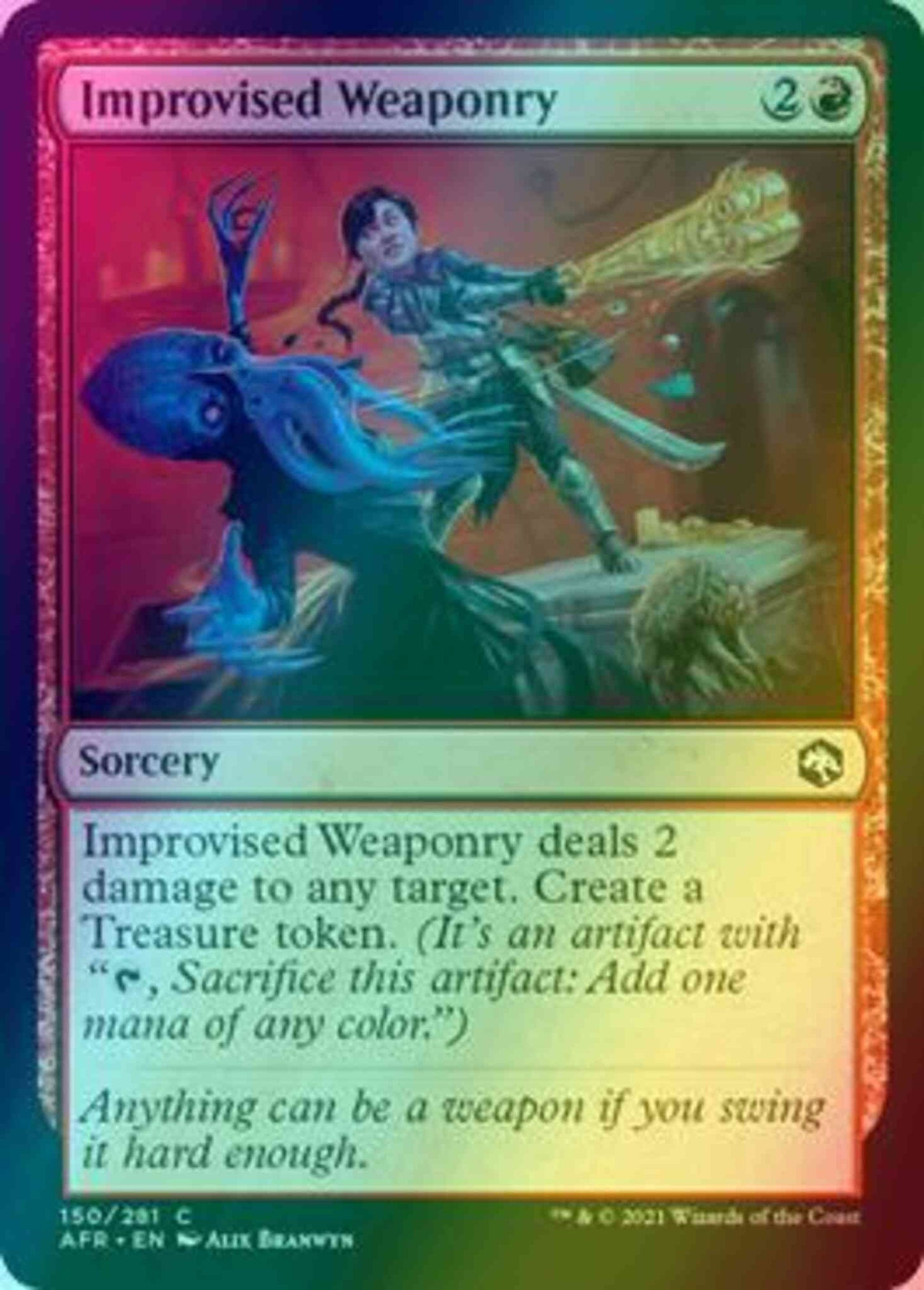 Improvised Weaponry [150] [Adventures in the Forgotten Realms] [Foil]