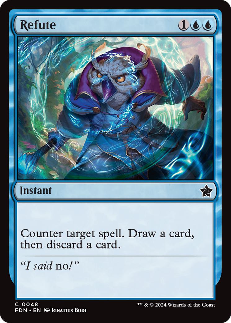 Refute [48] [Foundations] [Non-Foil]