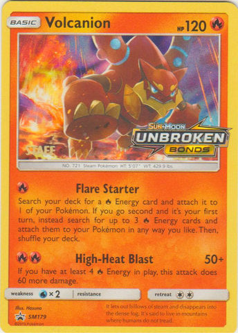 Volcanion - SM179 - Staff Promo [smp-SM179] [Holo]