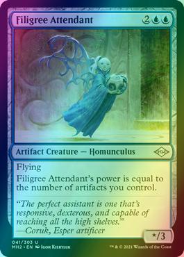 Filigree Attendant [41] [Modern Horizons 2] [Foil]