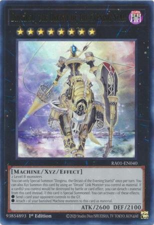 Dingirsu, the Orcust of the Evening Star - RA01-EN040 - Ultra Rare - 1st Edition