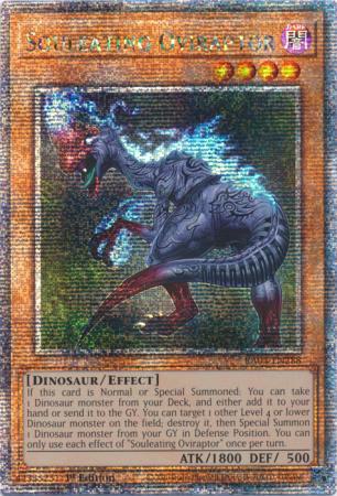 Souleating Oviraptor - RA04-EN288 - Quarter Century Secret Rare - 1st Edition