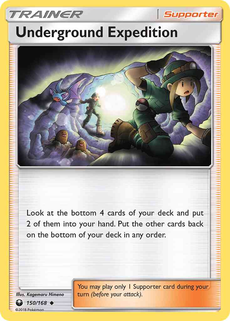 Underground Expedition - 150/168 - Uncommon [sm7-150] [Reverse Holo]