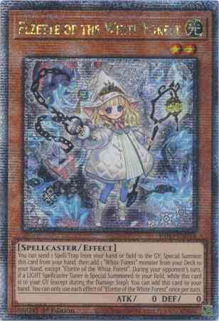 Elzette of the White Forest - INFO-EN014 - Quarter Century Secret Rare - 1st Edition