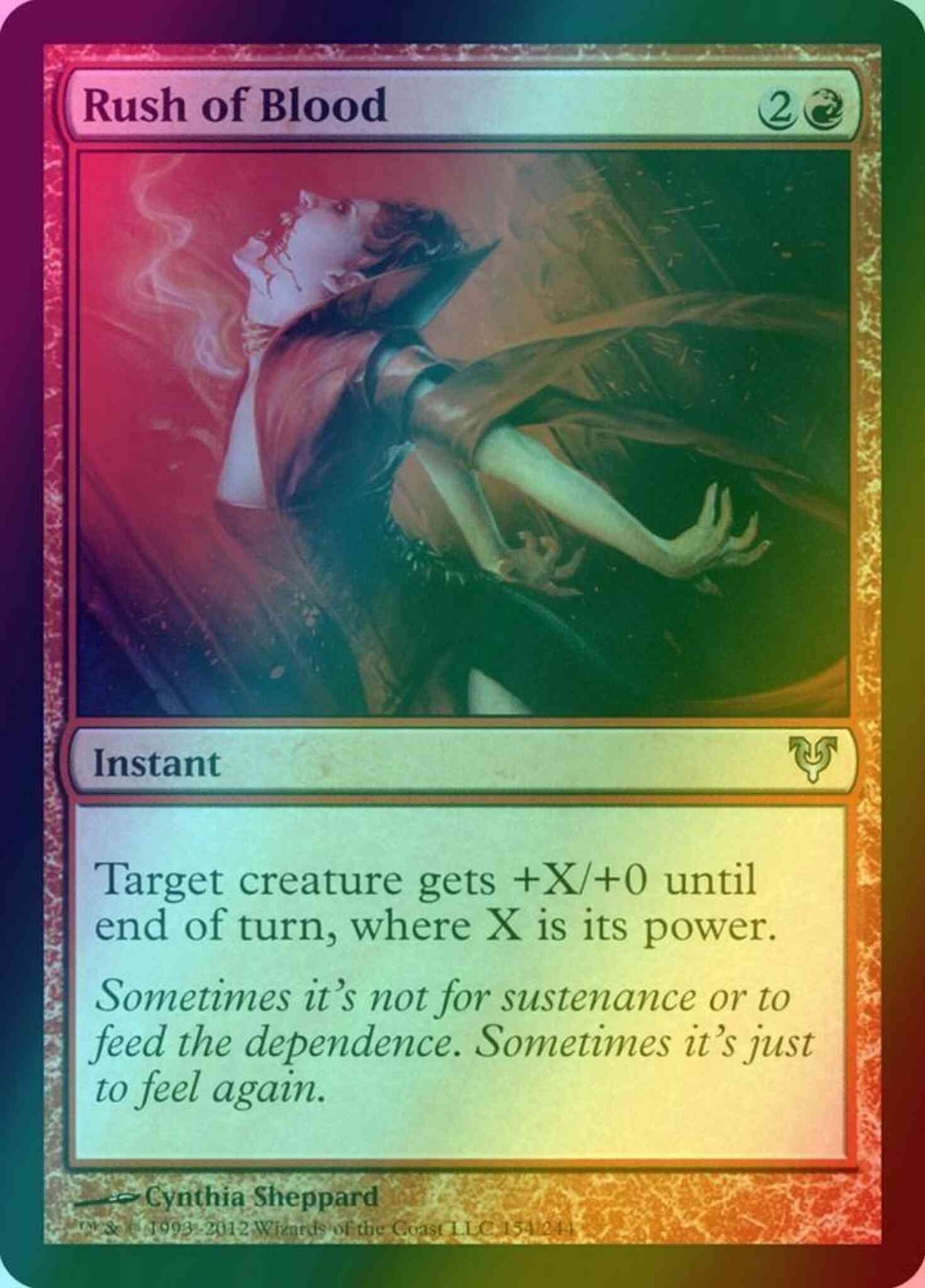Rush of Blood [154] [Avacyn Restored] [Foil]
