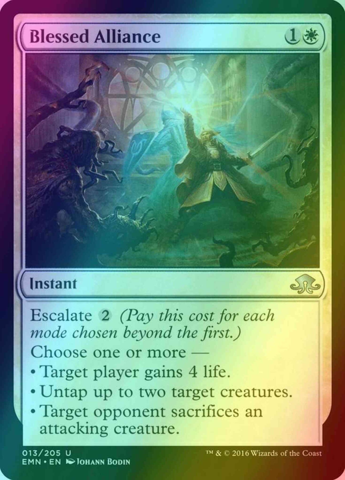 Blessed Alliance [13] [Eldritch Moon] [Foil]