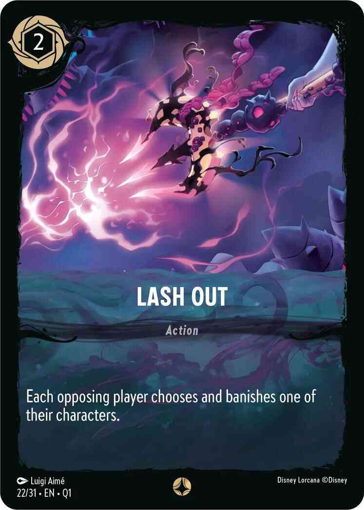 Lash Out - 22/31 [Illumineer's Quest: Deep Trouble] [Non-Foil]