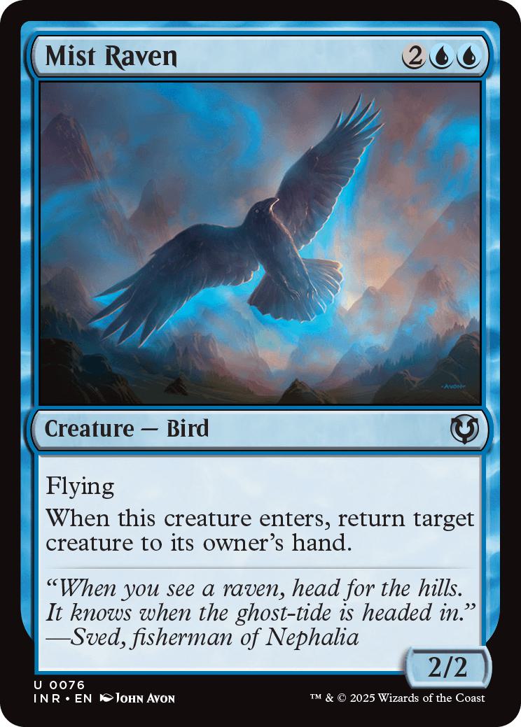 Mist Raven [76] [Innistrad Remastered] [Non-Foil]