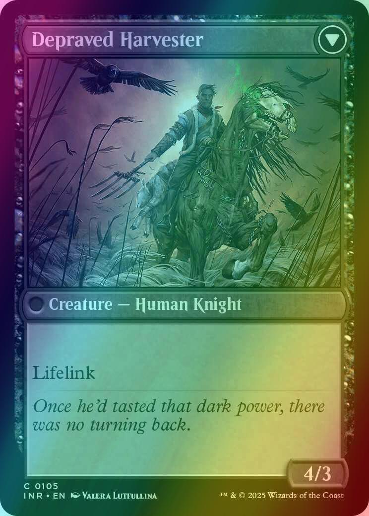 Desperate Farmer // Depraved Harvester [105] [Innistrad Remastered] [Foil]