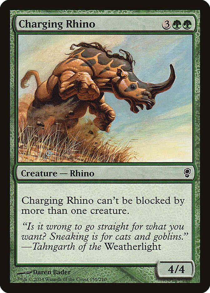 Charging Rhino [159] [Conspiracy] [Non-Foil]
