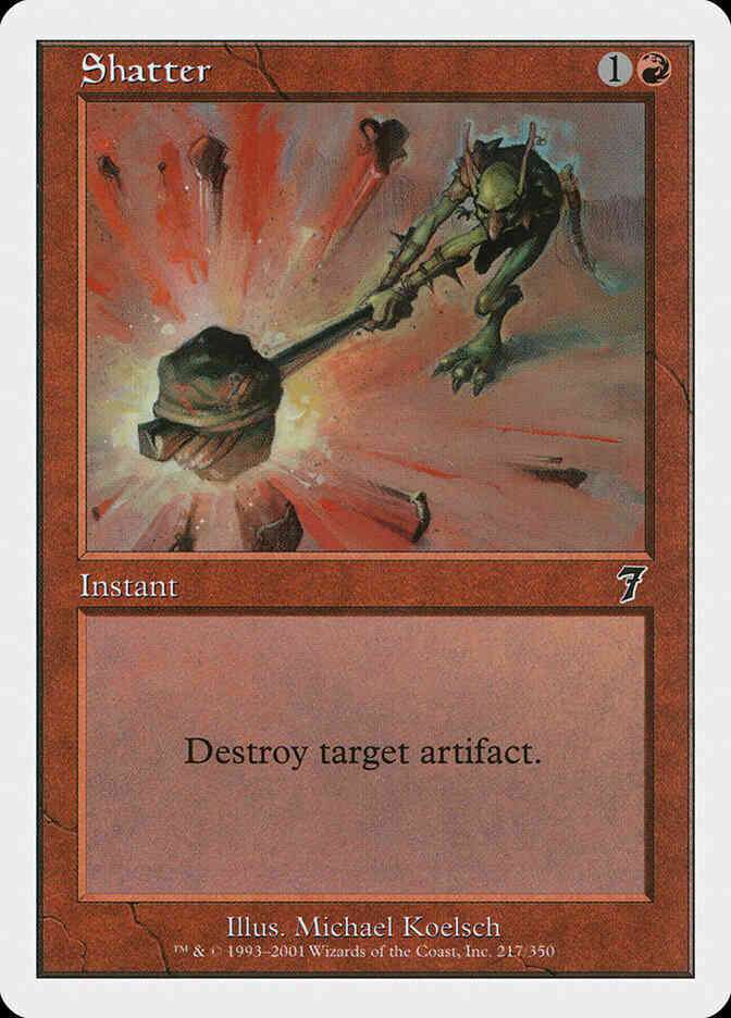 Shatter [217] [Seventh Edition] [Non-Foil]