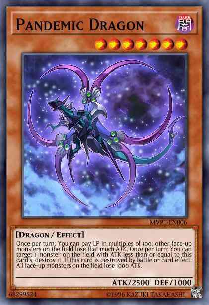 Pandemic Dragon - MVP1-EN006 - Ultra Rare - 1st Edition