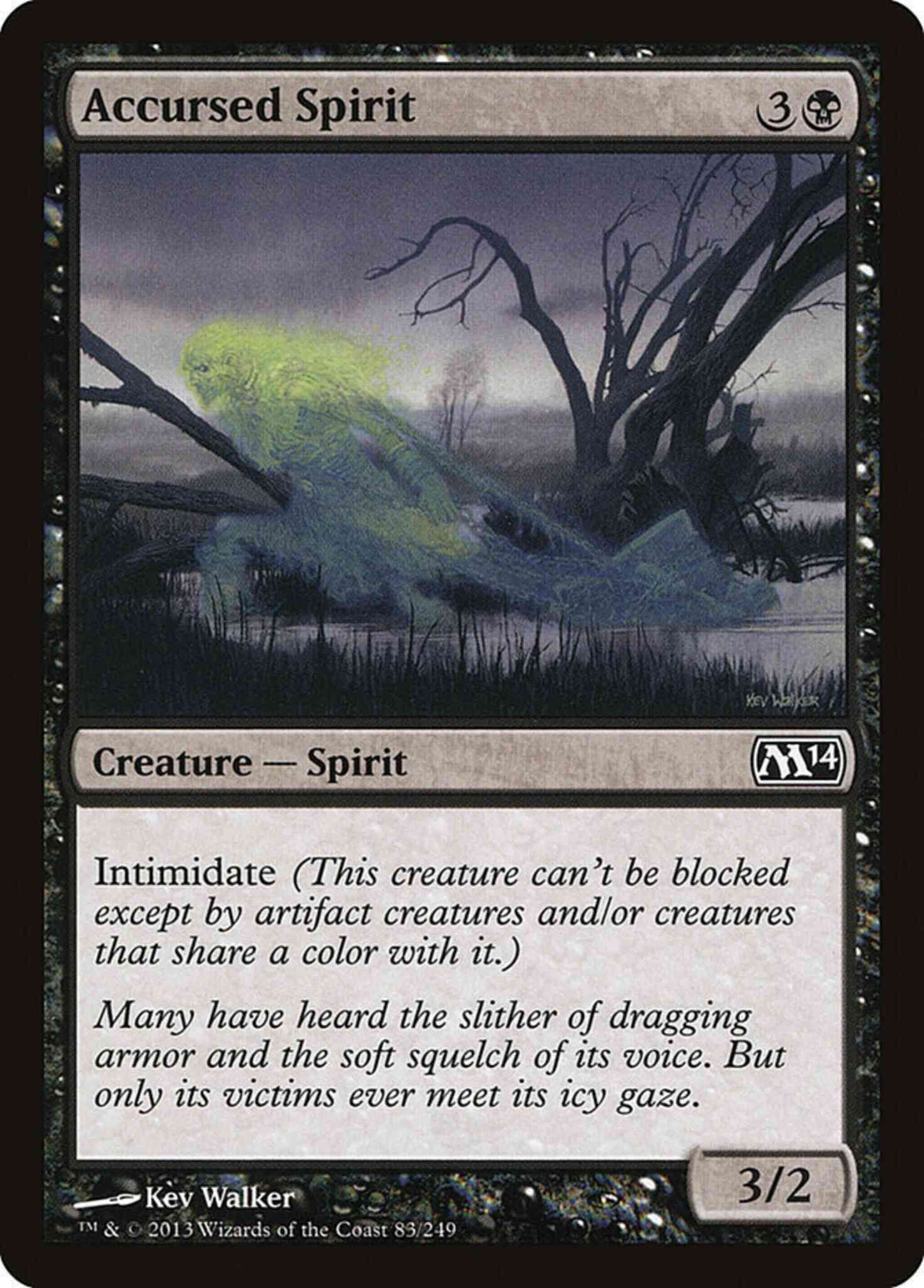 Accursed Spirit [83] [Magic 2014] [Non-Foil]