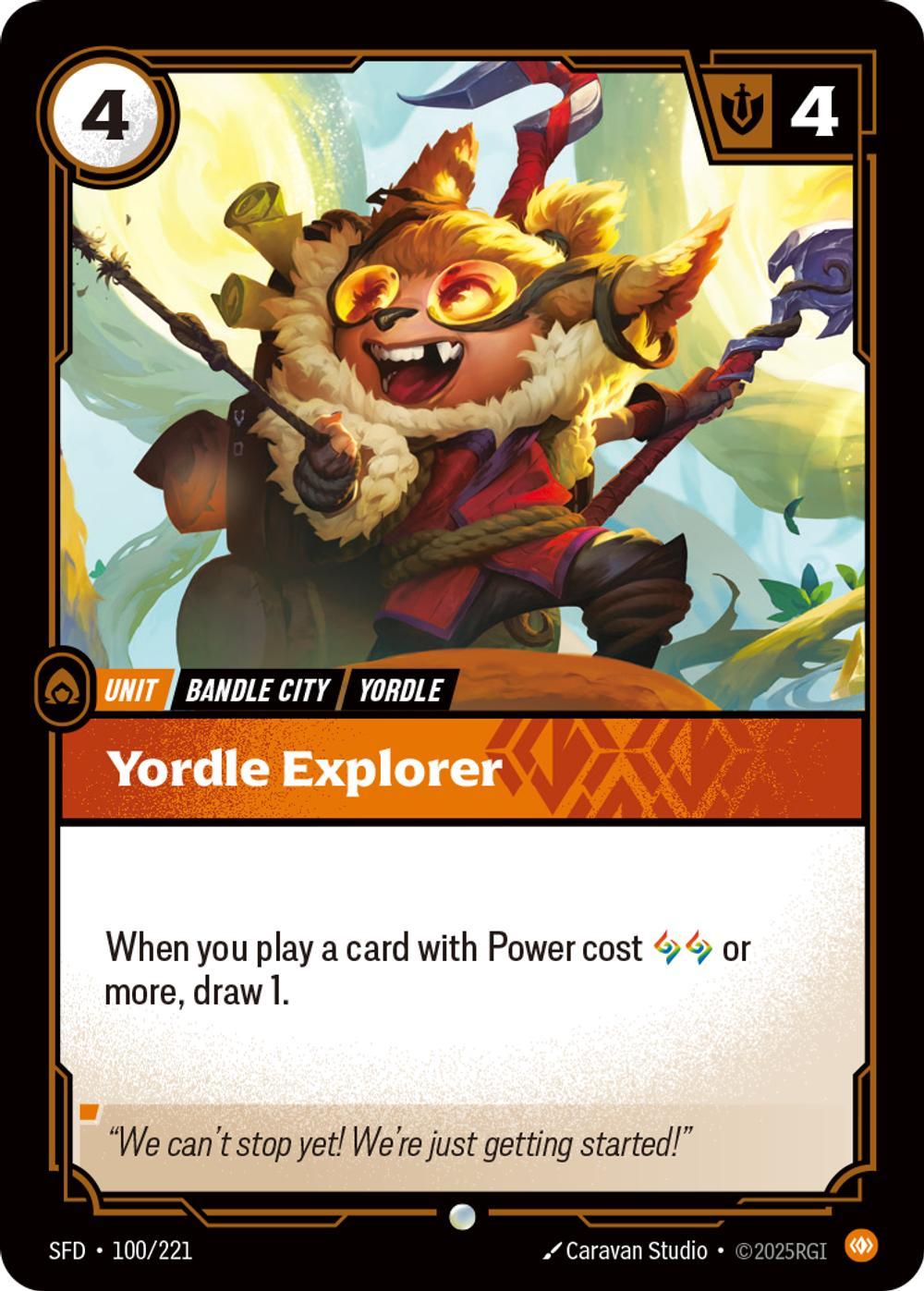 Yordle Explorer - 100/221 [Spiritforged] [Non-Foil]