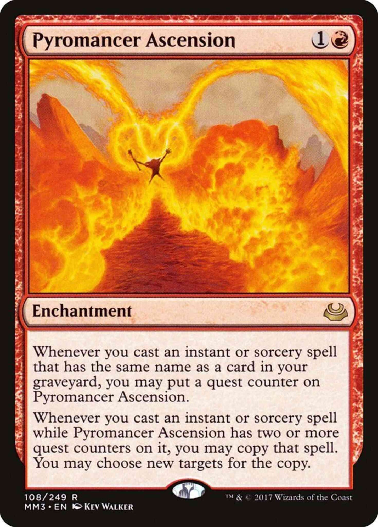 Pyromancer Ascension [108] [Modern Masters 2017] [Non-Foil]