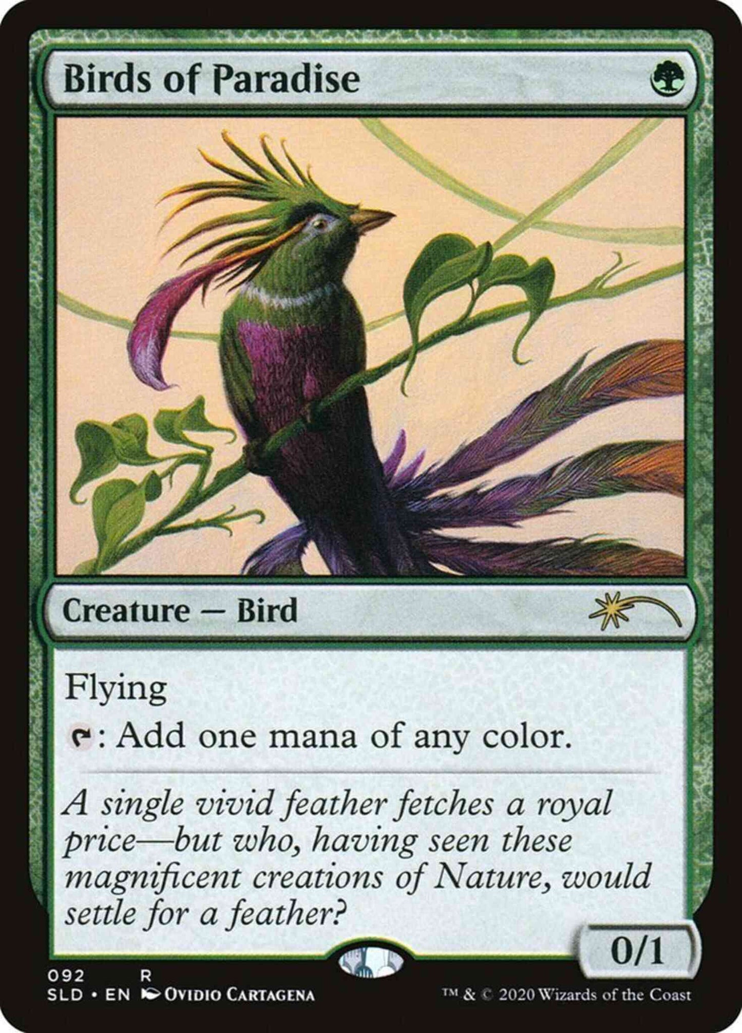 Birds of Paradise [0092] [Ornithological Studies] [Secret Lair Drop] [Non-Foil]