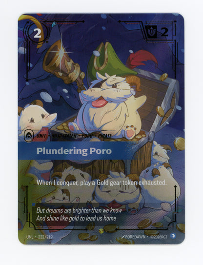 Plundering Poro — Overnumbered|Foil — ID 18733