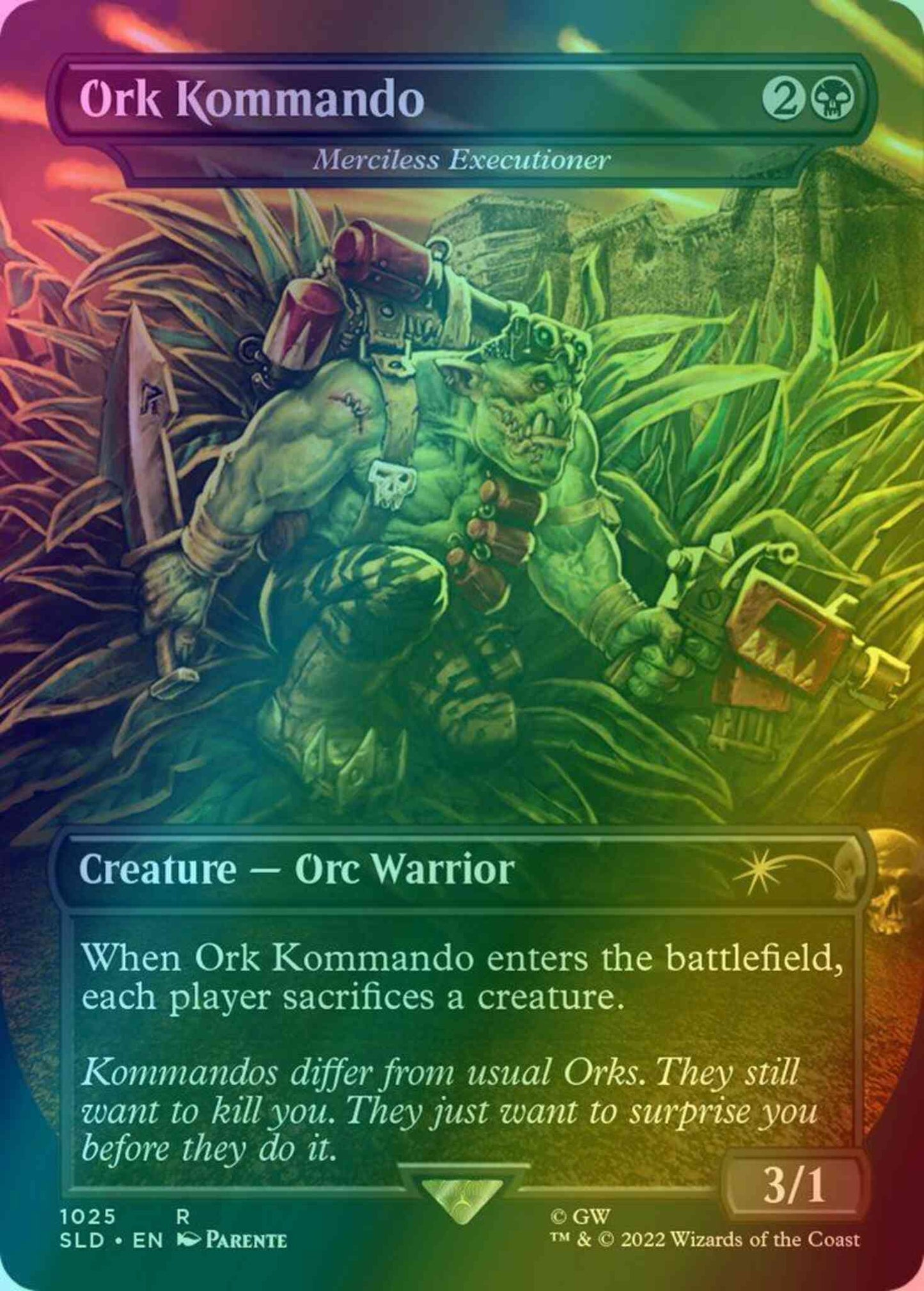 mtg ork cards Ork Kommando