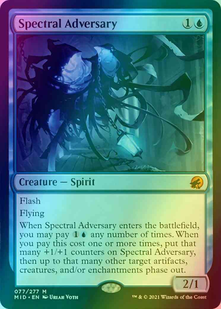 Spectral Adversary [77] [Innistrad: Midnight Hunt] [Foil]